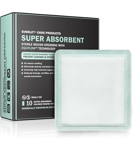 white christmas dresses Xtrasorb 89545 Classic Super Absorbent Dressings, Box of 10 main image 0