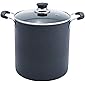 T-fal B36262 Specialty Total Nonstick Dishwasher Safe Oven Safe Stockpot Cookware, 12-Quart, Black