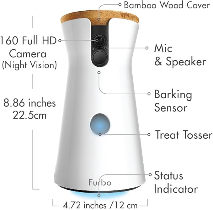 amazon dog camera treat