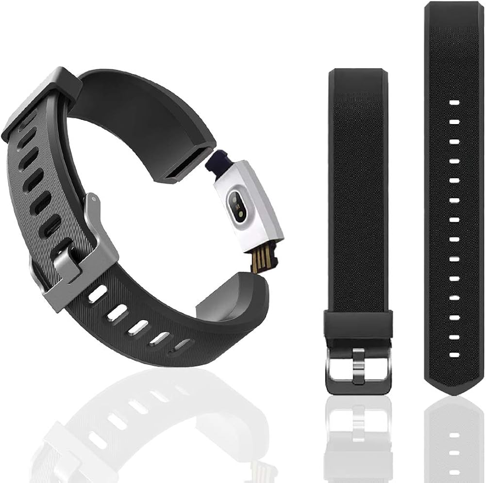 Aneken Replacement Band ID115Plus HR Adjustable Strap for