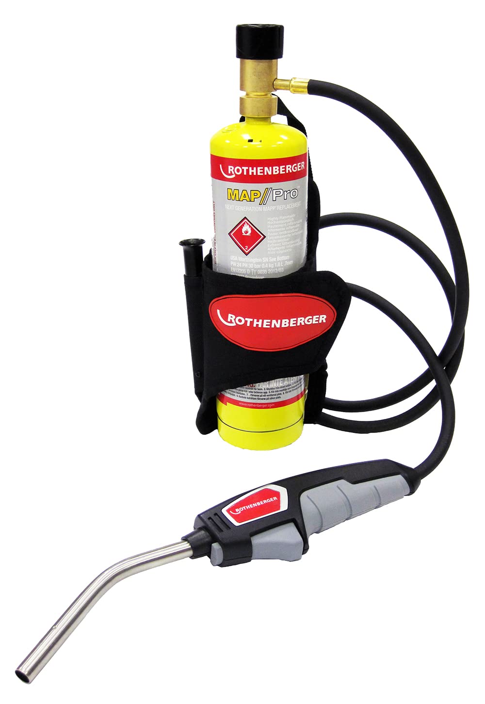 Rothenberger 34120 Trigger Torch C/W Hose and Carrying Holstep