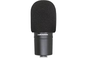 AT2020 Pop Filter Windscreen, Mic Foam Cover for Audio Technica AT2020 Condenser Studio Microphone and Large Size Mic by SUNM