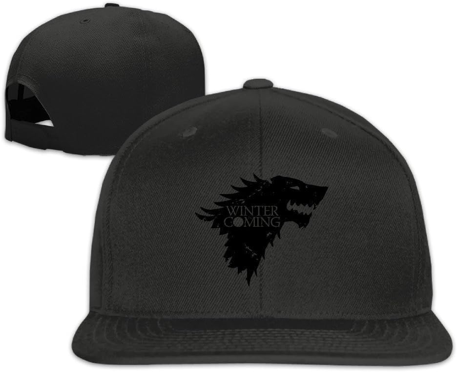 Yhsuk Game Of Thrones Unisex Fashion Cool Adjustable Snapback Baseball Cap Hat One Size Black