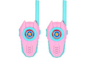 SANJOIN Walkie Talkies for Kids Toys for Boys Girls 4-6, Walkie Talkies to Camping, Outdoor Stocking Stuffers for Kids Christmas Birthday Gifts for 3 4 5 6 7 Year Old Boy Girl Gifts for Girls Toys Age 6-8