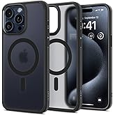 Spigen for iPhone 15 Pro Max Case, Ultra Hybrid MagFit [Anti-Yellowing] [Compatible with Magsafe] - Frost Black