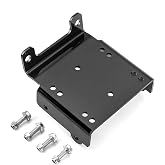 WeiSen Winch Mount Plate Fit for Suzuki King Quad 450 500 700 750 2005-2026 | Winch Bracket Fit 4 7/8" Fairlead, Fit 3"x4 7/8" &amp; 3.10" Winch Pattern