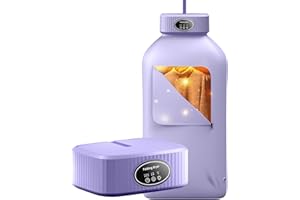 DXJJ Portable Dryer, mini Dryer Fit Apartment, Travel, Dorm, RV. Portable Dryer Machine For Clothes With Timing Function Equipped, PTC Heating Body, Dryer Bag & Hanger, For Clothes, Underwear, Baby Clothes