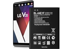 Soseieiu LG V20 Battery, Replacement Battery for LG V20 BL-44E1F H910 H918 LS997 US996 VS995,Stylo 3/Stylo 3 Plus Spare 3200mAh 3.85V/12.3Wh