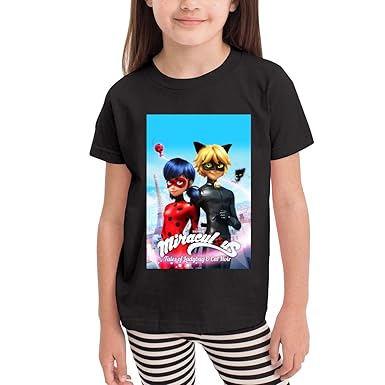 Custom Miraculous Tales Of Ladybug Cat Noir T Shirts O Neck