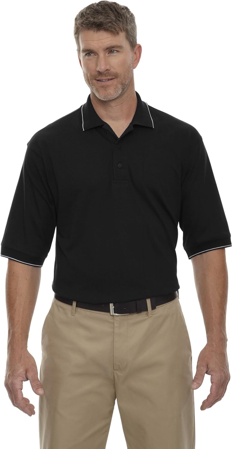 black polo khaki pants