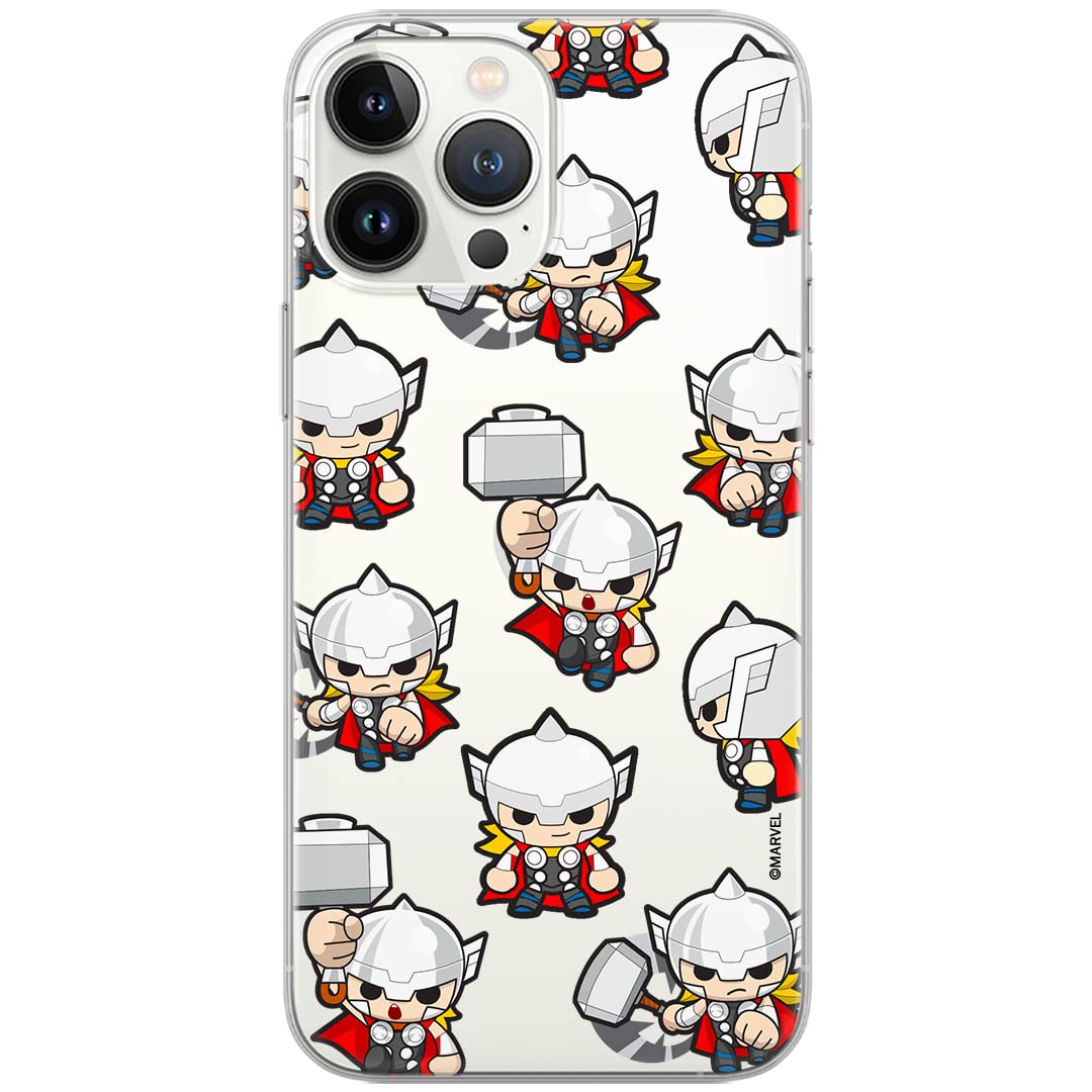 ERT GROUP mobile phone case for Apple Iphone 6/6S original and officially Licensed Marvel pattern Thor 007 optimally adapted to the shape of the mobile phone, partially transparent