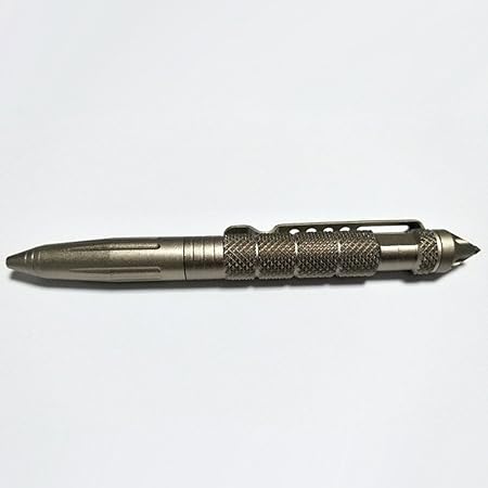 Amazon Ocamo航空宇宙アルミ合金ペンボールペンタングステンヘッドペン緊急ツール ゴールド ペン 文房具 オフィス用品