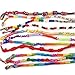 Susenstone®50Pcs Wholesale Jewelry Lot Braid Strands Handmade Bracelets