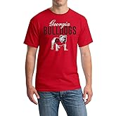 Elite Fan Shop Dark Heather Basic Short Sleeve College Arch T-Shirt