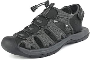 DREAM PAIRS Men's 160912-M-NEW Adventurous Summer Outdoor Sandals