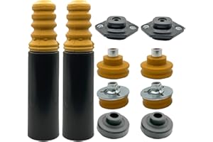 FOULAYN Rear Upper Lower Shock Absorber Mounts Grommets Suspension Bump Stop Kit For E82 E87 E88 E90 E92 Replaces OE# 33506767010 33526768544 33536767334 33506771738 33506771737