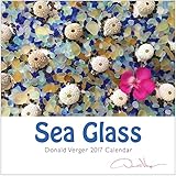 2017 Sea Glass Nature Calendar Great 12x12 Fine Art Wall or Desk Planner. Best Quality Christmas, Birthday & Valentine's Day Gifts for Men, Women and Kids. Unique New Year's Gift Idea.