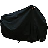 viaky 2 Bicycle Cover Two Cycle Mountain Bike/Road Bike Rain Cover ! Waterproof and Anti Dust Rain UV Protection (Black)