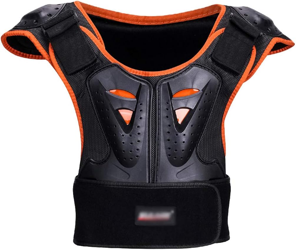 Yuanu Children Kids Body Armor Chest Back Protector Mountain Riding Biking Ski Skating