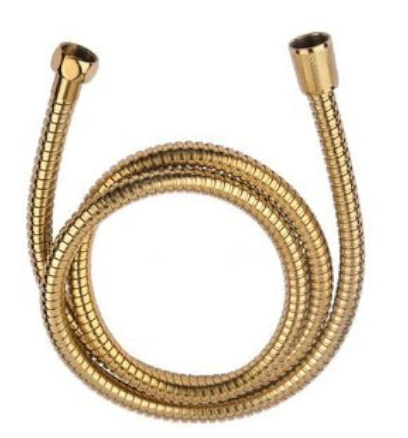 Ownace Stainless Steel 1.5M Flexible Shower Hose Replacement for Bathroom Set PVD-Ti Gold