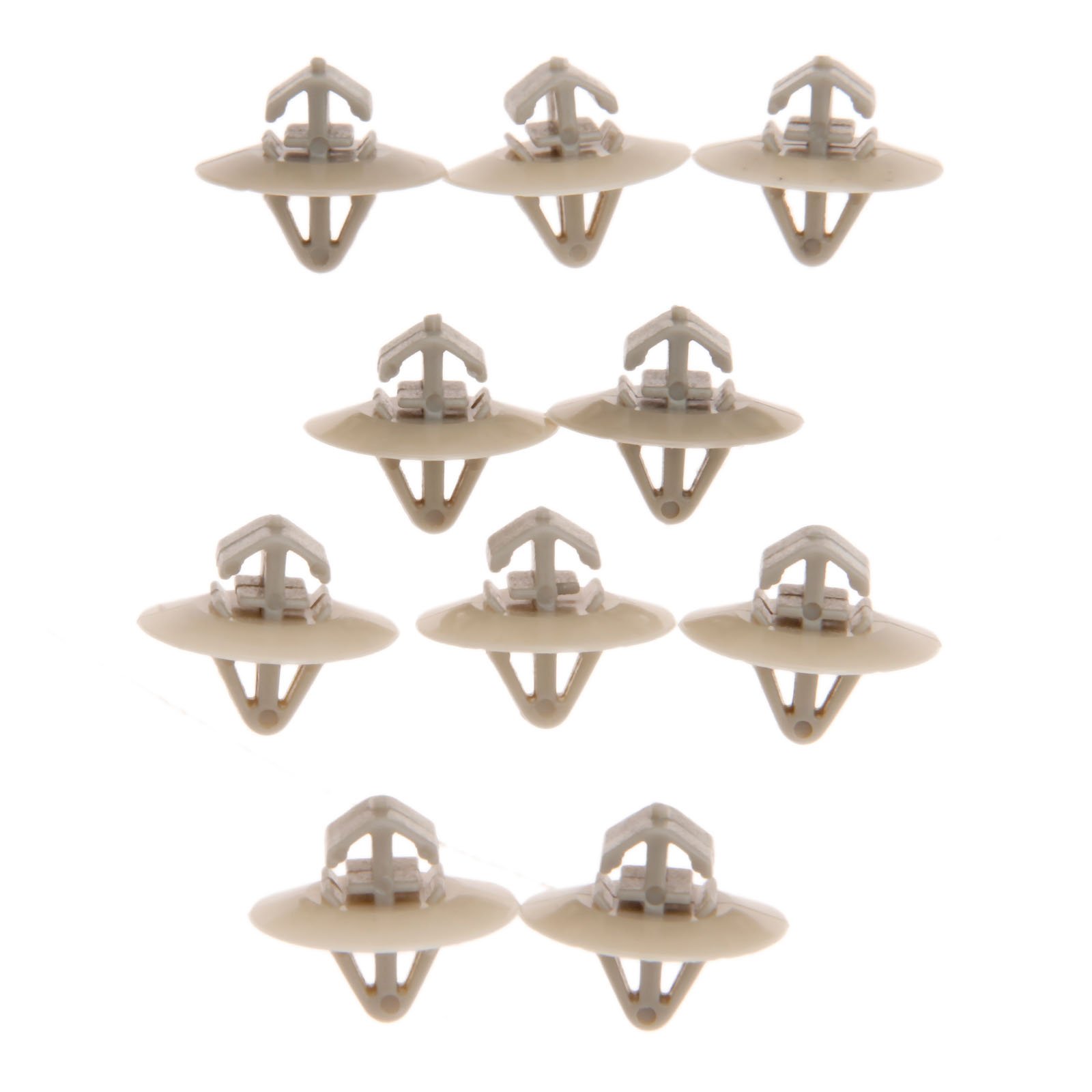 Mtsooning 20pcs Plastic Trim Clips for Vauxhall Vivaro - Replacement Fasteners for Door Panel/Bumper/Engine Cover Anti-Wear