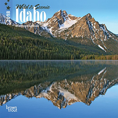 Idaho, Wild & Scenic 2018 7 x 7 Inch Monthly Mini Wall Calendar, USA United States of America Rocky by