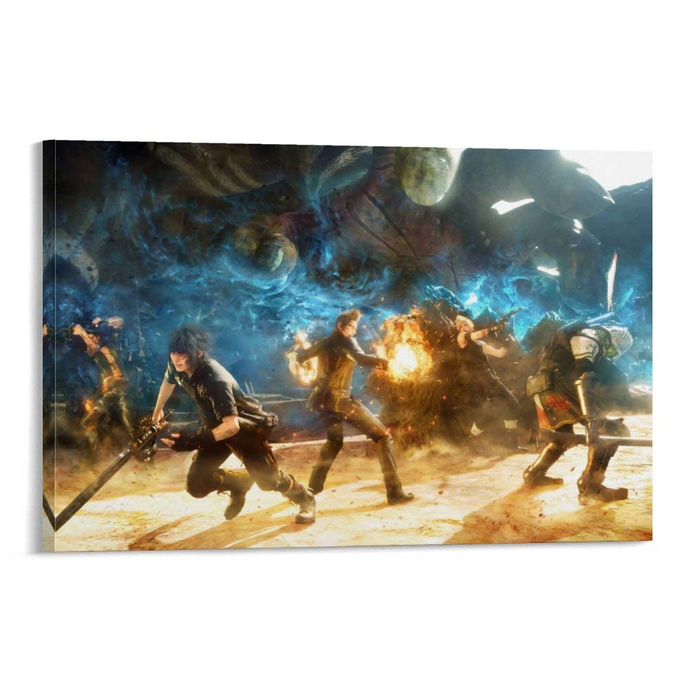 DRAGON VINES Final Fantasy 15 Noctis Lucis Caelum Ignis Scientia Prompto Argentum Fights The Boss Ca