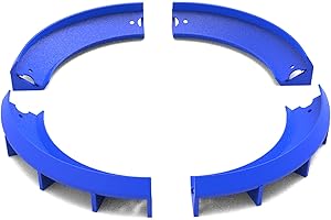 Lot de 4 connecteurs incurvés compatibles avec les Hot Wheels, virage à 90 degrés