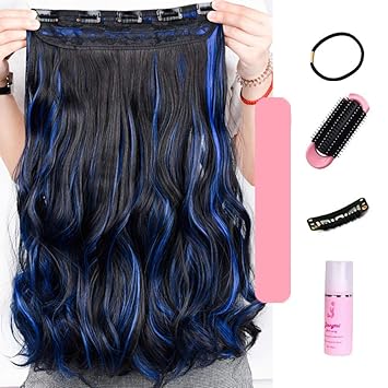 Peluca Cabello Largo Y Rizado Femenino Big Wave Una Pieza