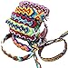 Rimobul Nepal Woven Friendship Bracelets - 8 Pack