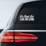 Live Laugh Love Load Aim Fire Sticker Decal