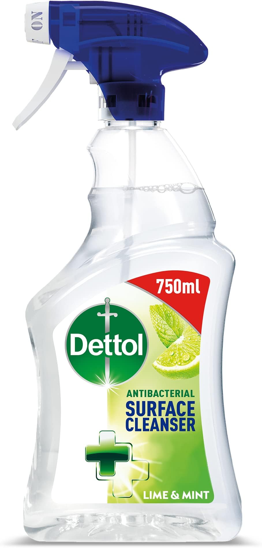 Dettol Antibacterial Surface Cleaning Spray Lime & Mint 750 ml Pack