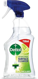Dettol Antibacterial Surface Cleaning Spray Lime & Mint 750 ml Pack