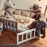 HOMEforDREAMS Kids Montessori Floor Bed 190x120cm Wooden Frame view 4