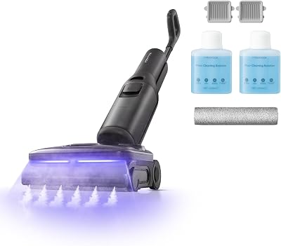 F25 Steam Set Nettoyeur Vapeur sans Fil, Aspirateur Laveur