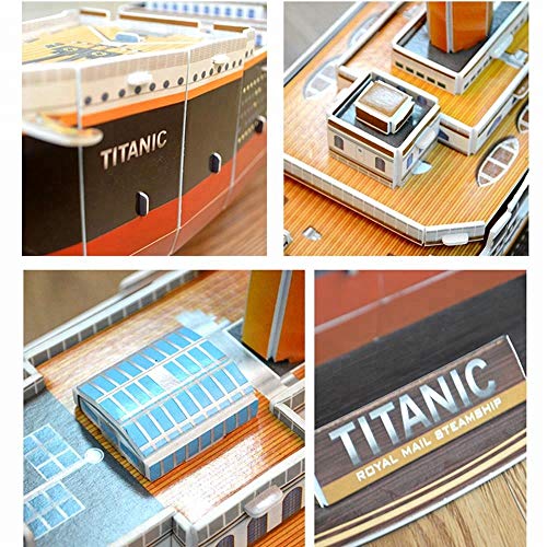RMS Titanic 3D Puzzle, 113 Pieces Pricepulse