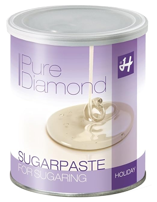 Zuckerpaste Pure Diamond (Soft) - 1 kg - Sugaring, die effektive, langfristige Haarentfernung ohne Vliesstreifen mit der Flic
