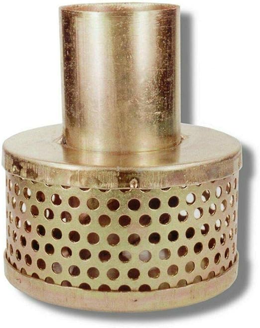 1 Inch Suction Hose Strainer Water Pump Drainage 25mm Tin Can Filter