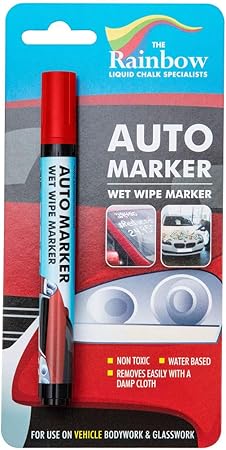 Car Paint Marker Pens Auto Writer Red 