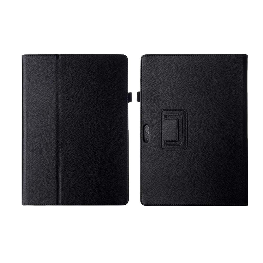 Photo 1 of ZZOUGYY for Microsoft Surface 3 1645 1657 Tablet Smart Cover, Ultra Slim Folio Stand Lightweight with Sleep/Wake Up Function Leather Case for Surface 3 10.8" (Li-Black)