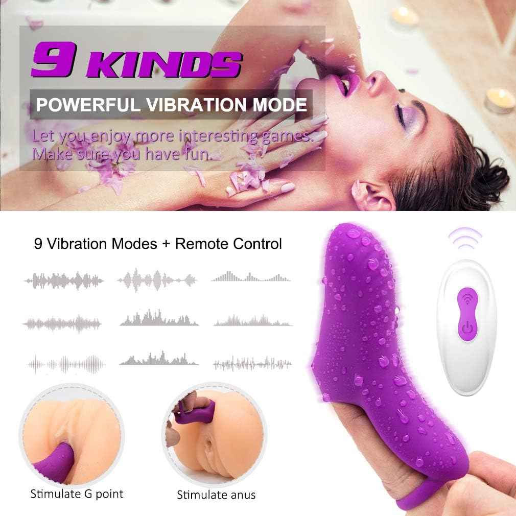 9 Frequency Wireless Remote Mini Invisible Wearable Strapless Stimulator Strap on Panty Finger Massage vǐbradors Excited Toy for Woman T-Shirt