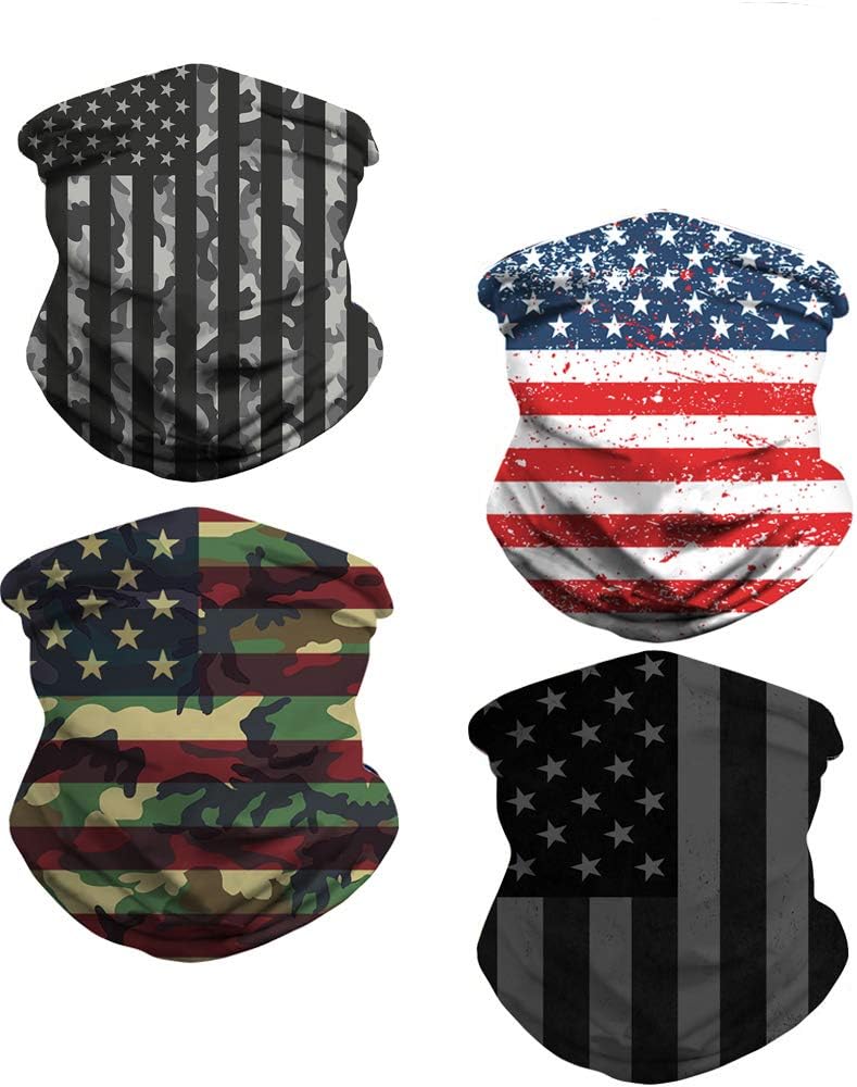 MISSJOY Neck Gaiter Face Scarf Mask-Dust, Sun Protection Cool Lightweight Windproof, Breathable Fishing Hiking Running