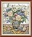 Joy Sunday Cross Stitch Kits 14CT Counted Oriental Vase 18.9