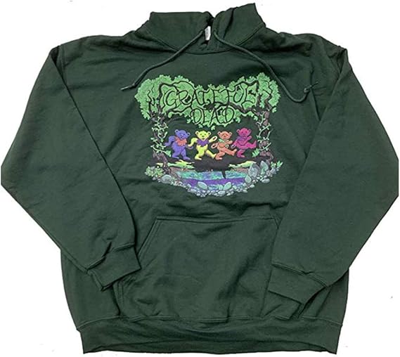 olive green bears hoodie