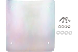 BYENINS Tour Pack Metal Base Plate,Inner Base Reinforement Plate Replacement for 2014+ Harley Touring Rushmore Chopped King Tour Pak Razor Touring Pack,2mm Thick Laser Cut Metal Plate