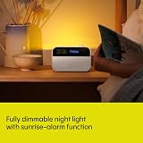 Pure Moment Bedside Office Alarm Clock DAB+ FM Bluetooth Sleep Sounds White view 3