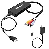 Dingsun HDMI to RCA Converter with HDMI Cabler and