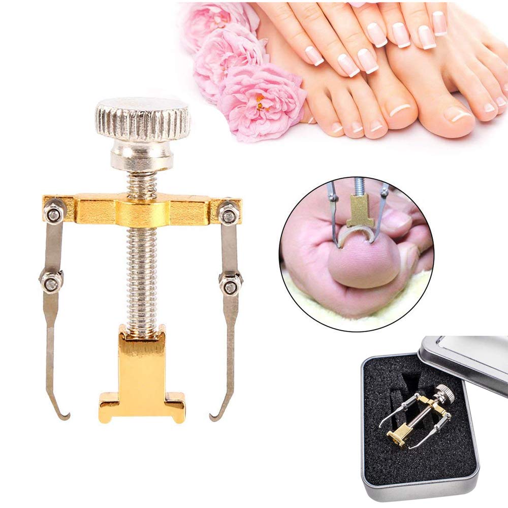 Zinnor Ingrown Toenail Tool, Toenail Correction Tools, Paronychia Toe Nail Corrector Recover Foot Nail Care Pedicure,Paronychia Special Pedicure Tools