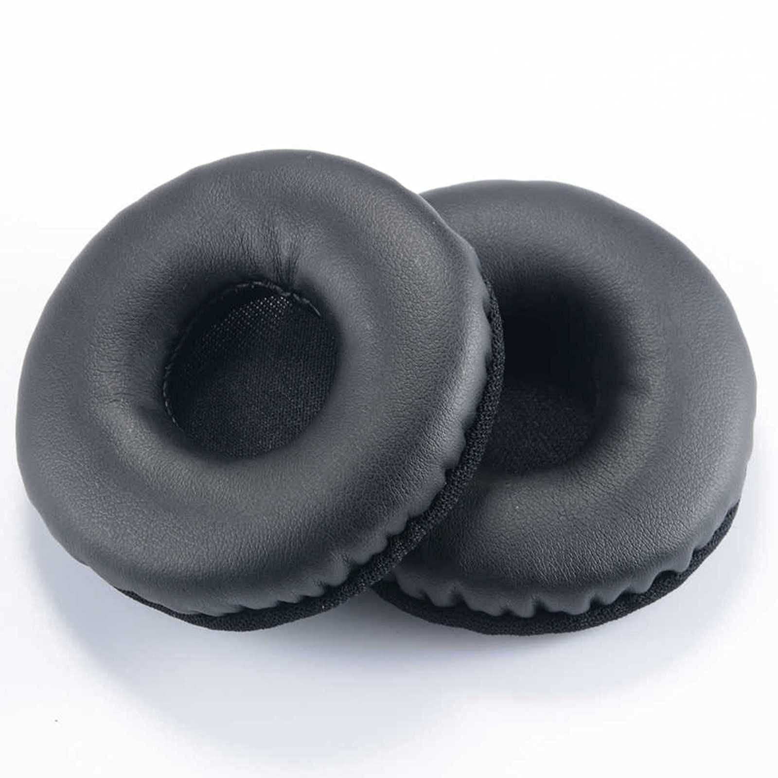 Rhinenet 60MM Replacement ear pads for Logitech H390 H600 H609 H760 Wireless headphone headset Earpads Earmuffs foam Earpads Ear Cushions for Headphone Ear Cup with 60mm Diameter