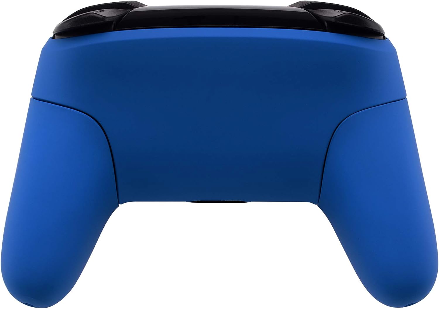 eXtremeRate Blue Faceplate Backplate Handles for Nintendo Switch Pro Controller, Soft Touch DIY Replacement Grip Housing Shell Cover for Nintendo Switch Pro - Controller NOT Included: Computers & Accessories